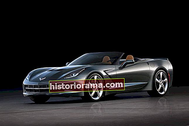 2014 Corvette Stingray Premiere kabriolet exteriér stříbrný přední levý úhel