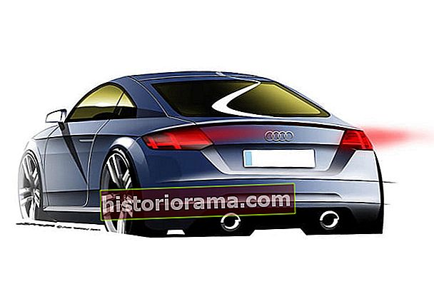 Schiță de design Audi TT
