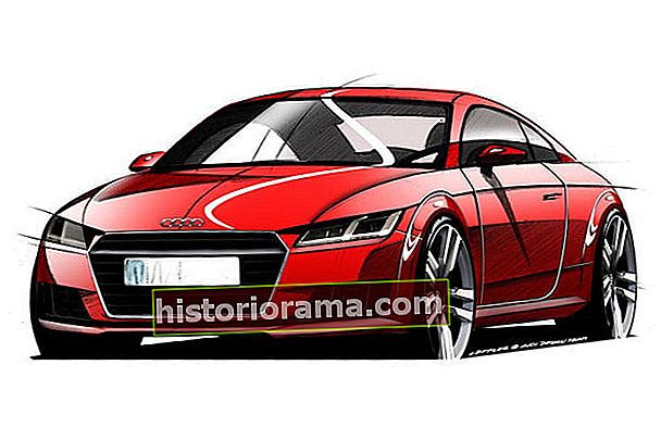 Ескіз дизайну Audi TT