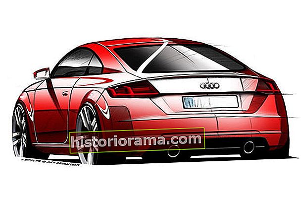 Designový náčrt Audi TT