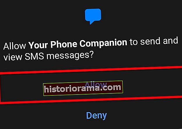 Din Phone Companion aktiverer SMS-beskeder