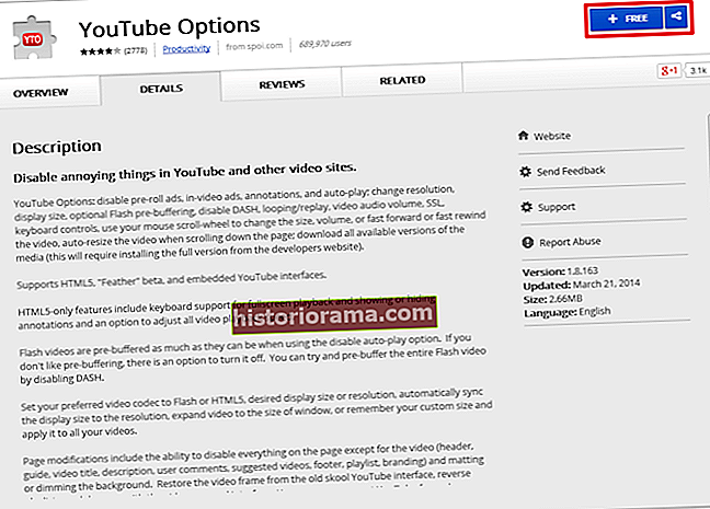 hvordan man fremskynder youtube-buffering og afspilning af youtubeoptionschrome