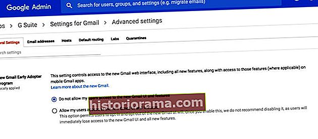 Nový Gmail G Suite