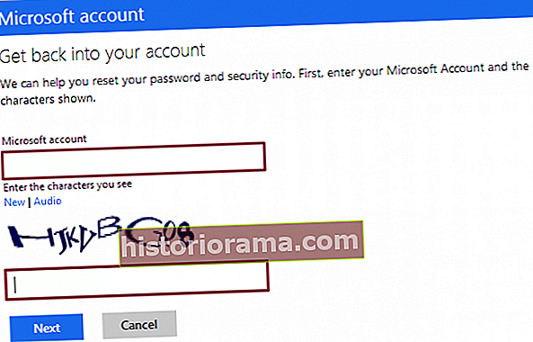Přihlášení k účtu Microsoft
