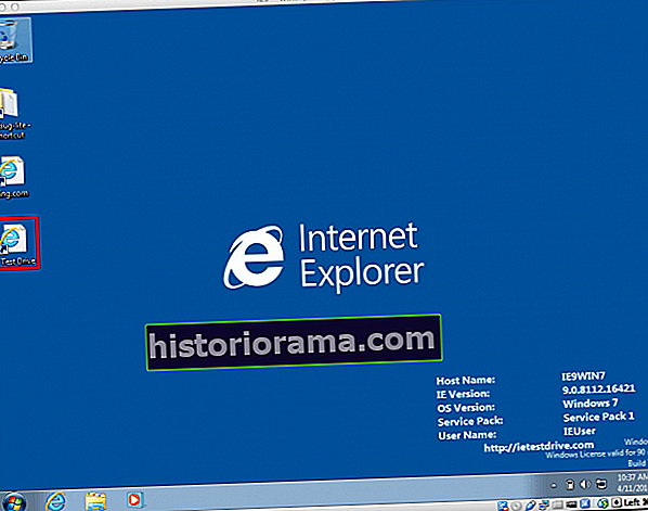 Ikony aplikace Internet Explorer