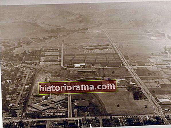 Parcul industrial Stanford în anii 1950