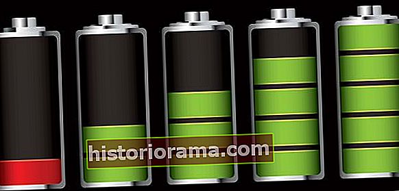 batteri teknologi energi ikon indikatorer