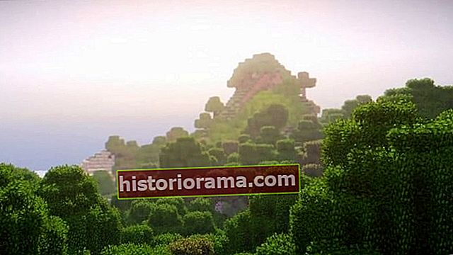 Screenshot Minecraft Foggy Hills