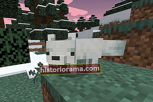 Sněhová liška v Minecraftu