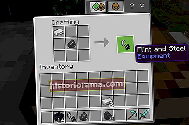 Minecraft Make Flint og Steel