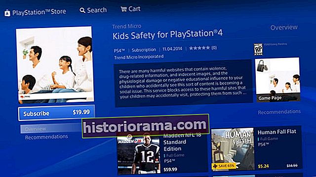 webový filtr, jak nastavit rodičovskou kontrolu pro PlayStation 4