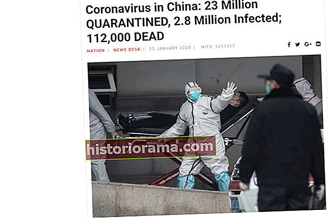 Falešná zpráva o koronaviru
