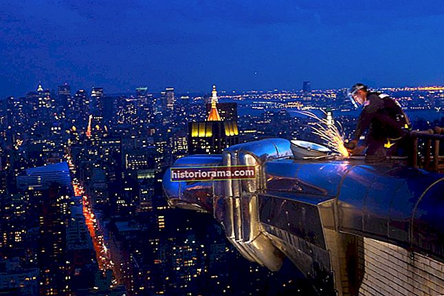 Chrysler Lights, Нью-Йорк, Нью-Йорк (Vincent Laforet Chrysler Lights 04)