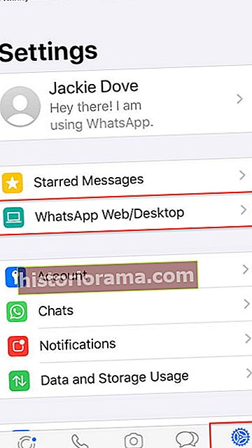 WhatsApp Web від iOS