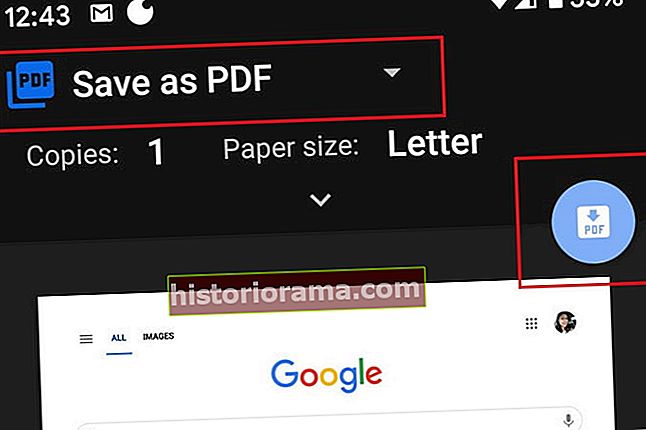 Зберегти Chrome для Android як скріншот у форматі PDF