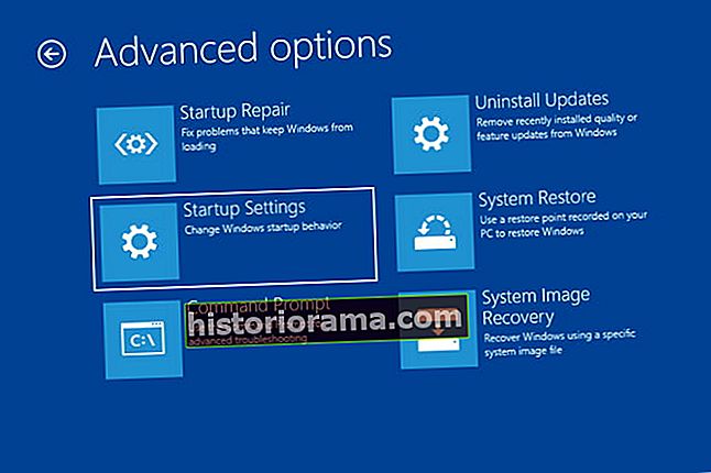 Windows 10 Avancerede indstillinger