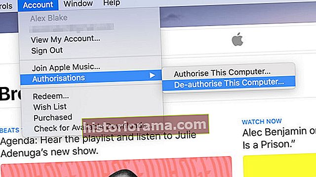 Jak zrušit autorizaci počítače Mac v Apple Music