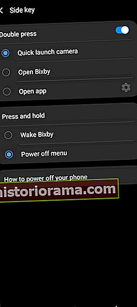 hvordan man deaktiverer Bixby Key Screenshot 20200507 223909 indstillinger
