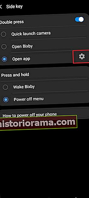 hvordan man deaktiverer Bixby Key Screenshot 20200508 105859 indstillinger