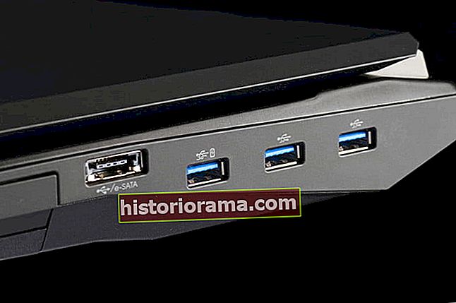 Oprindelse EON17 SLX Gennemgå USB-porte