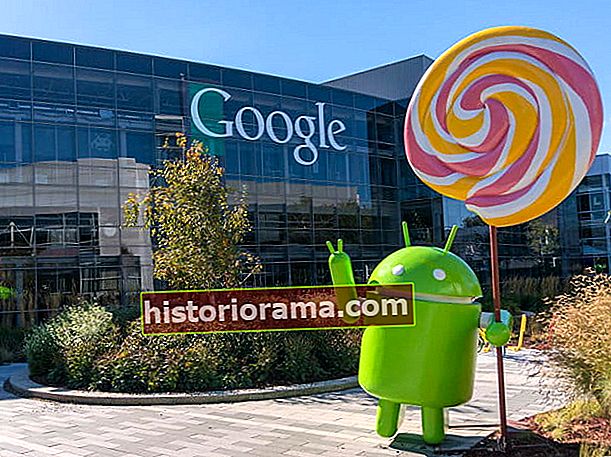 Android Lollipop na ústředí Google