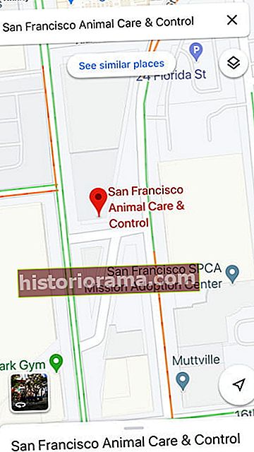 Špendlíky v Mapách Google