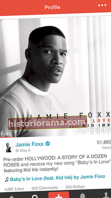 historiefortælling socialt netværk flipagram underskriver musiklicenser handler med majors jamie foxx