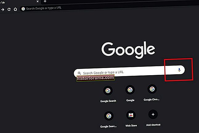 Google Chrome-startside