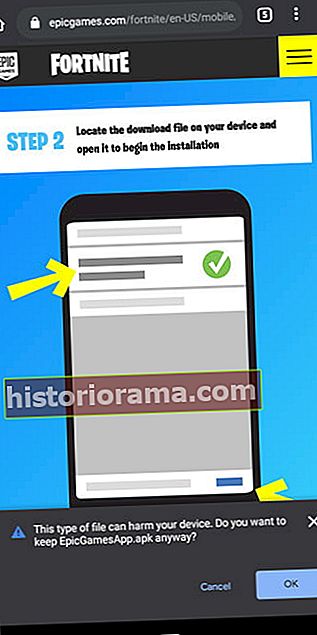 Download Fortnite på ikke-Samsung-enheder