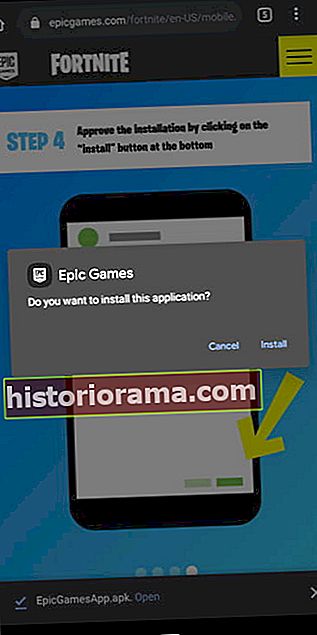 Installer Epic Games-appen