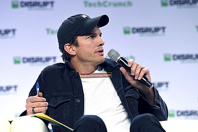Ashton Kutcher hos TechCrunch Disrupt