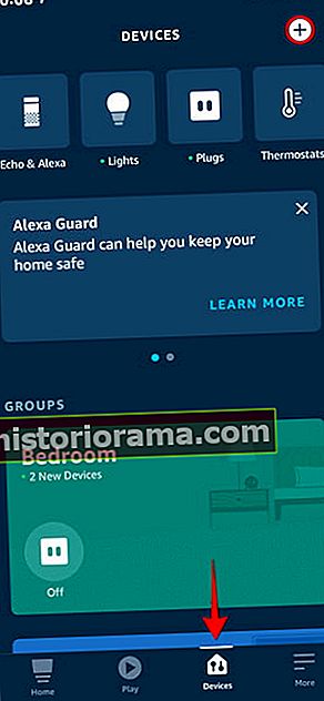 Přidat zařízení Amazon Alexa pro iPhone