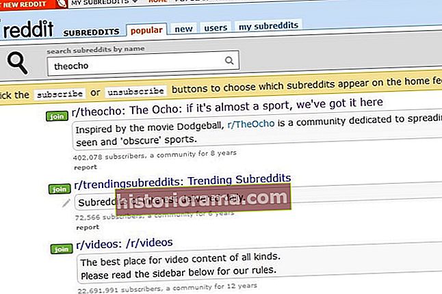 Reddit søgning screenshot
