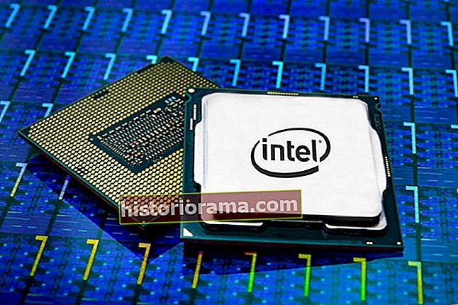 Fotografie jádra procesoru Intel 9. generace
