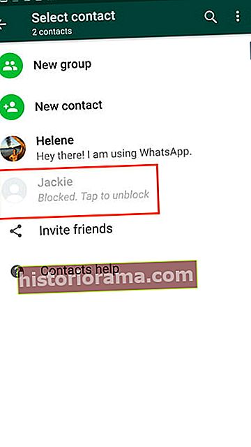 jak blokovat někoho na WhatsApp odblokovat Android 81