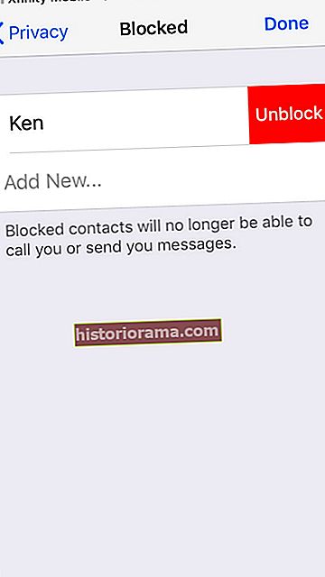 jak blokovat někoho na WhatsApp odblokovat ios3