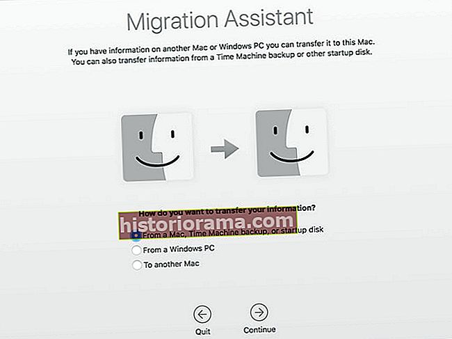 Migrationsassistent Mac-overførsel