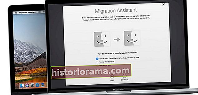Помічник із міграції Macbook