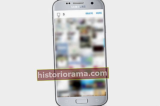 hvordan man sletter og gendanner fotos i Android Samsung 3