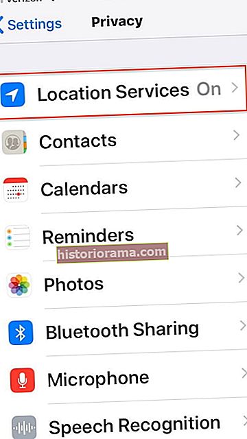 πώς να αφαιρέσετε δεδομένα τοποθεσίας από φωτογραφίες iphone στο iOS 13 location122