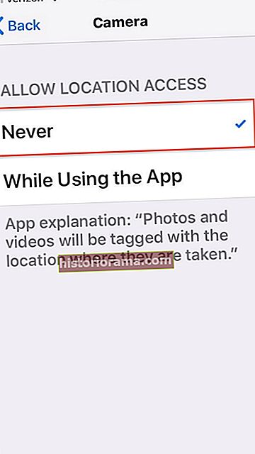 hvordan man fjerner placeringsdata fra iPhone-fotos i iOS 13 124