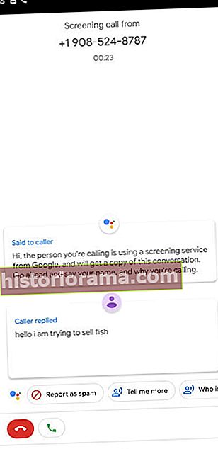 google call screening hvordan man bruger screenshot 20181017 074551