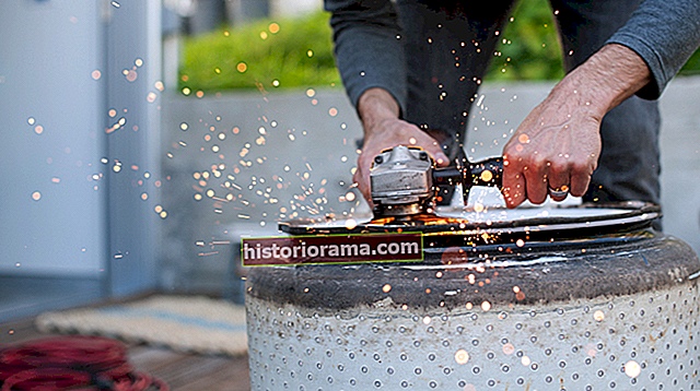 Cum să transformi un tambur vechi de mașină de spălat într-o groapă de foc