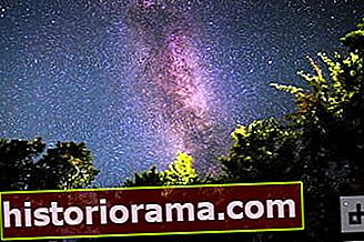 Φωτογραφία του Γαλαξία μετά την επεξεργασία στο Adobe Lightroom