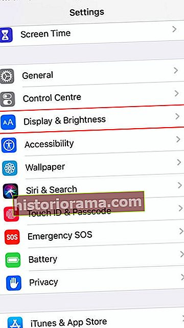 Як увімкнути темний режим в iOS 13 Використовуйте налаштування 1