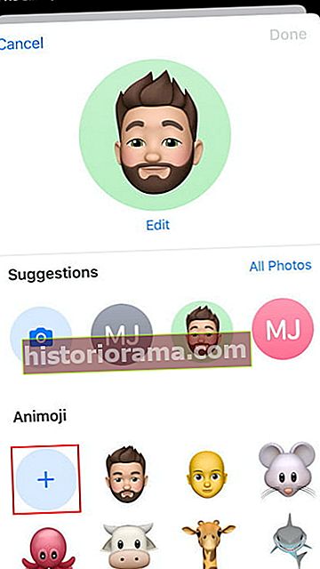 Ako nastaviť profilový obrázok a meno obrázka v systéme iOS 13 Memoji 1