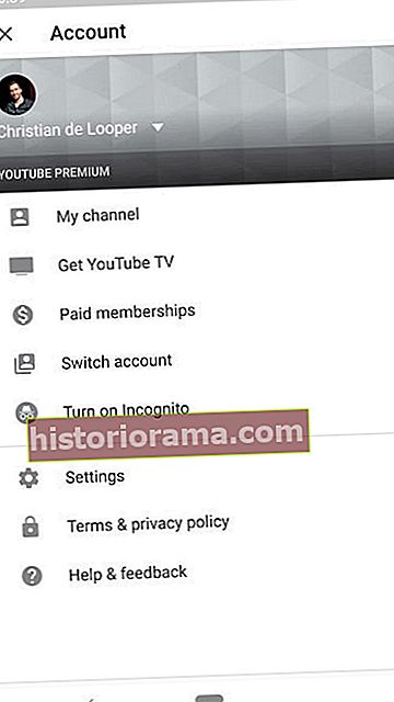πώς να ενεργοποιήσετε τη λειτουργία ανώνυμης περιήγησης στο YouTube 2