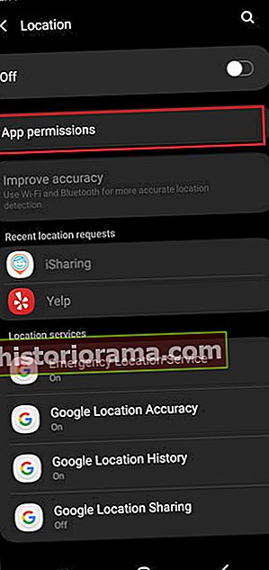 πώς να ελέγξετε ποιες εφαρμογές έχουν πρόσβαση στην τοποθεσία σας στο iOS και το στιγμιότυπο οθόνης Android 20200428 121158 ρυθμίσεις
