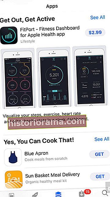 πώς να πλοηγηθείτε στο App Store στην καρτέλα Εφαρμογές iOS 11