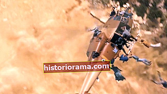 Světová válka Z speciální efekty vrtulník